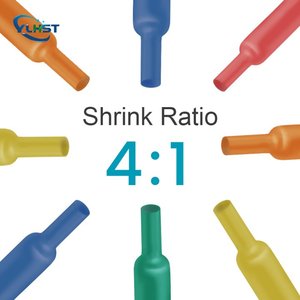 Yilian kép tường dính lót ống 3mm co rút lớn sheink 4:1 nhiệt thu hẹp ống với chất kết dính - Product Image 1