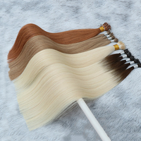 Vente en gros d'extensions de cheveux humains nano anneau à double dessin de cheveux vietnamiens bruts de haute qualité