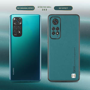 Étui en cuir <span class=keywords><strong>Note</strong></span> 11s, <span class=keywords><strong>coque</strong></span> simple Note11, <span class=keywords><strong>coque</strong></span> de luxe ultra-fine <span class=keywords><strong>pour</strong></span> téléphone portable, <span class=keywords><strong>coque</strong></span> arrière <span class=keywords><strong>pour</strong></span> Xiaomi <span class=keywords><strong>Redmi</strong></span> <span class=keywords><strong>Note</strong></span> <span class=keywords><strong>11</strong></span> 4G, étui fin - Product Image 2