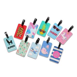 Personalised Rubber Airline Customized Printed <b>Wedding</b> Logo Travel <b>Tag</b> <b>Name</b> Luggage <b>Tags</b> - Product Image 3