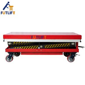 500 किलोग्राम 2000 किलोग्राम इलेक्ट्रिक पैलेट कैंची 2 मीटर प्लेटफॉर्म थोक के साथ आउटडोर लिफ्ट प्लेटफॉर्म थोक - Product Image 6