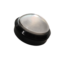 Commutateur de jeu de grue d'arcade illuminé par LED du grand bouton poussoir 12V de 100mm direct du fabricant