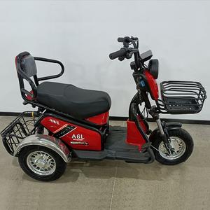 Modelo Buding, Bicicleta Eléctrica de Pasajeros de 600 W y 48 V, Triciclo de 3 Ruedas con Carrocería Abierta, Venta Directa de Fábrica al Por Mayor, Mejor Precio - Product Image 6