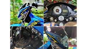 Compteur de vitesse moto Tableau de bord numérique Odomètre pour Suzuki Satria Fu 150 Raider R150 Belang 150 - Product Image 6