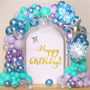 Kits de ballons de guirlande en latex thème d'<span class=keywords><strong>anniversaire</strong></span> congelé pour la décoration de fête d'<span class=keywords><strong>anniversaire</strong></span> de fille en gros - Product Image 3