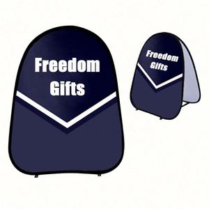 Banner Publicitario Personalizado Ecológico, Portátil, de Tela, Impreso con Serigrafía, Plegable Horizontal para Ferias Comerciales - Product Image 6