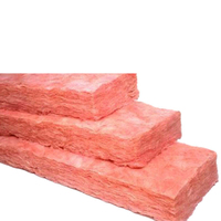 Couverture isolante thermique en fibre de verre rouge, matériau à faible odeur pour les conduites de climatisation et les projets de construction
