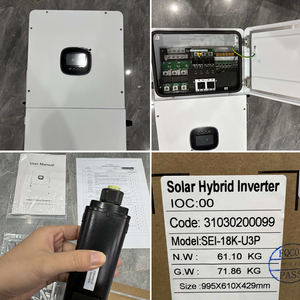 อินเวอร์เตอร์พลังงานแสงอาทิตย์แบบไฮบริดสามเฟส 120/208V 14kW 16kW 18kW รุ่น SRNE SEI-18K-U3P เวอร์ชั่นอเมริกา ใช้ได้กับแบตเตอรี่ 48V ถึง 51.2V - Product Image 3