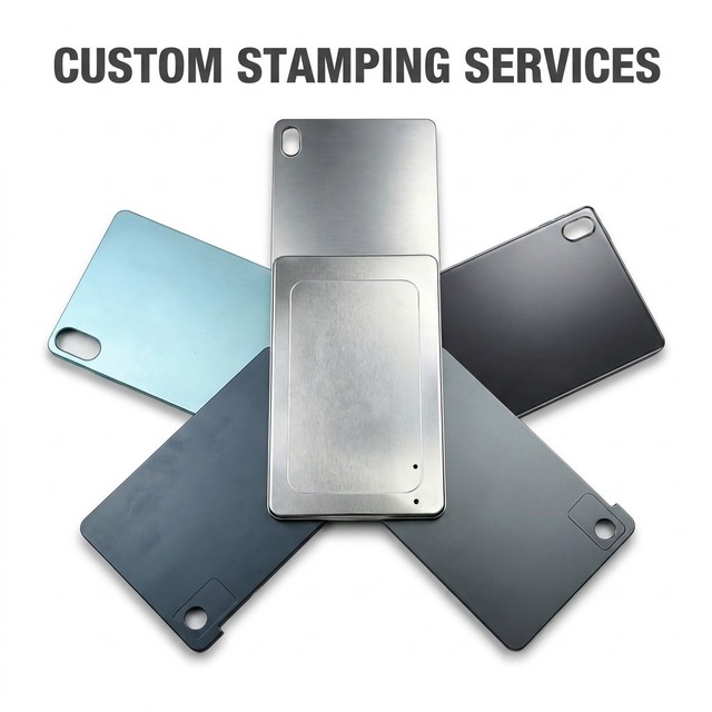 Custom Sheet Metal Stamping Industrial Tablet Enclosure Rugged Metal Housing OEM Fabrication for Warehouse and Kiosk Equipment