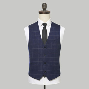 <span class=keywords><strong>Traje</strong></span> de <span class=keywords><strong>Tweed</strong></span> <span class=keywords><strong>a</strong></span> <span class=keywords><strong>cuadros</strong></span> de fiesta para hombre, chaqueta formal para hombre, trajes azules, abrigo de <span class=keywords><strong>3</strong></span> <span class=keywords><strong>piezas</strong></span>, pantalón, <span class=keywords><strong>traje</strong></span> para hombre - Product Image 4