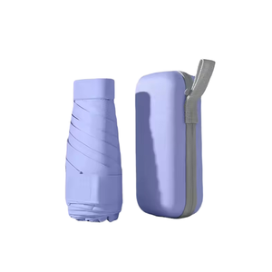 Custom Print Classic Travel Polyester Wholesale Promotional Super Mini Umbrella with UV Protection Foldable Design and LOGO