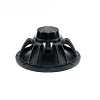 Subwoofer de neodimio de 12 pulgadas, 500W AES, 8 ohmios, 98dB, bajos de alta eficiencia para sistemas de audio de instalación fija.