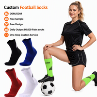 Chaussettes d'arbitre de football personnalisées, chaussettes d'arbitre avec logo, couleur chair, tricotées, semelle antidérapante, respirantes, vente en gros pour équipes, OEM ODM
