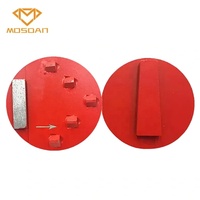 Disque de meulage PCD Terrco Speed Shift Redi Lock Sharp pour l'élimination des revêtements épais de colle époxy