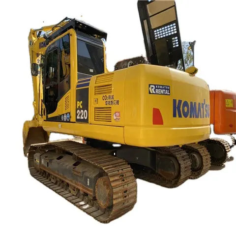 Máquina escavadora komatsu PC220-7 para venda, máquina escavadora komatsu pc200 pc220 pc300