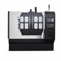 Centre d'usinage vertical CNC 3 axes VMC430 VMC550 VMC650 VMC750 BT40, petite fraiseuse CNC pour moules métalliques et quincaillerie