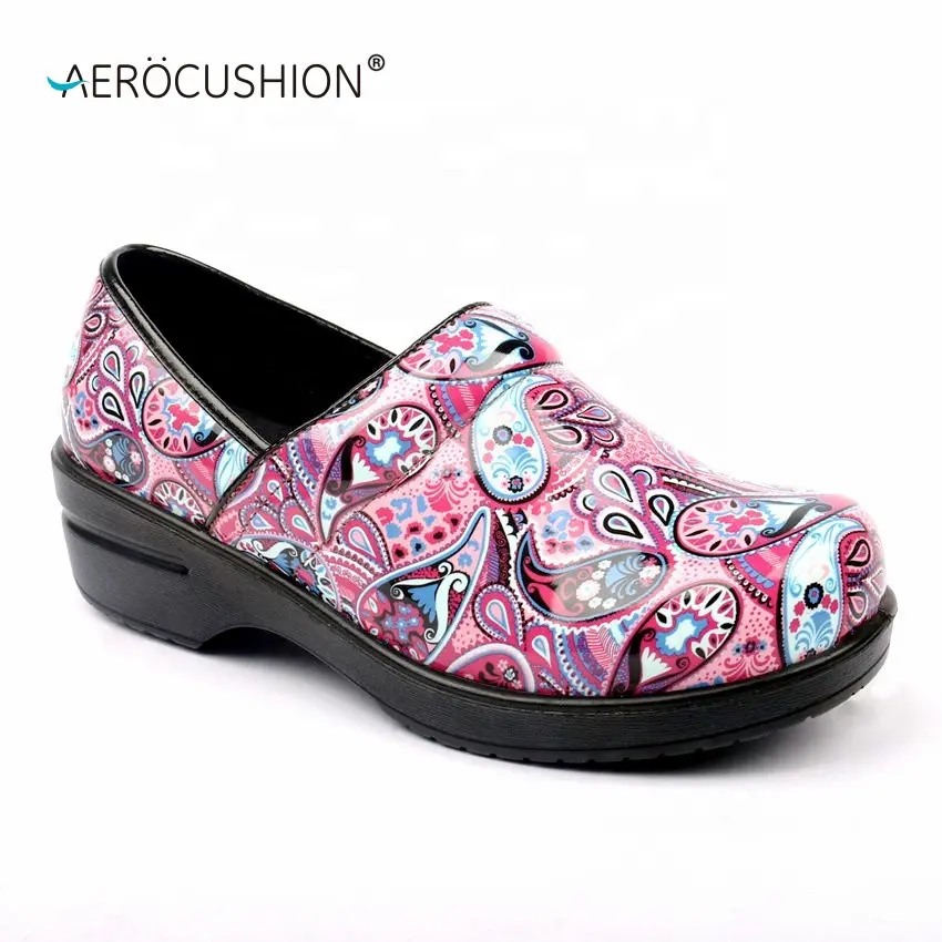 AEROCUSHION chaussures de jardin de cuisine sabots pour femmes sabots antidérapants chaussures d'allaitement pour infirmière