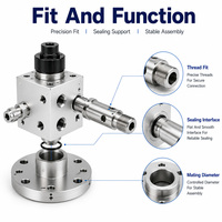 Pièces usinées CNC en aluminium, supports et plaques de fraisage de précision sur mesure, composants mécaniques, service OEM ODM avec anodisation et revêtement