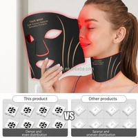 Masque de beauté en silicone souple, imperméable, respirant, respectueux de la peau, produits de beauté pour femmes, soin confortable du visage et du cou