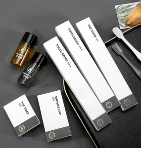 SANHOO luxe 5 étoiles hôtel trousse de toilette boîte en papier shampooing revitalisant fournitures d'accueil chambre d'hôtel ensemble de commodités - Product Image 1
