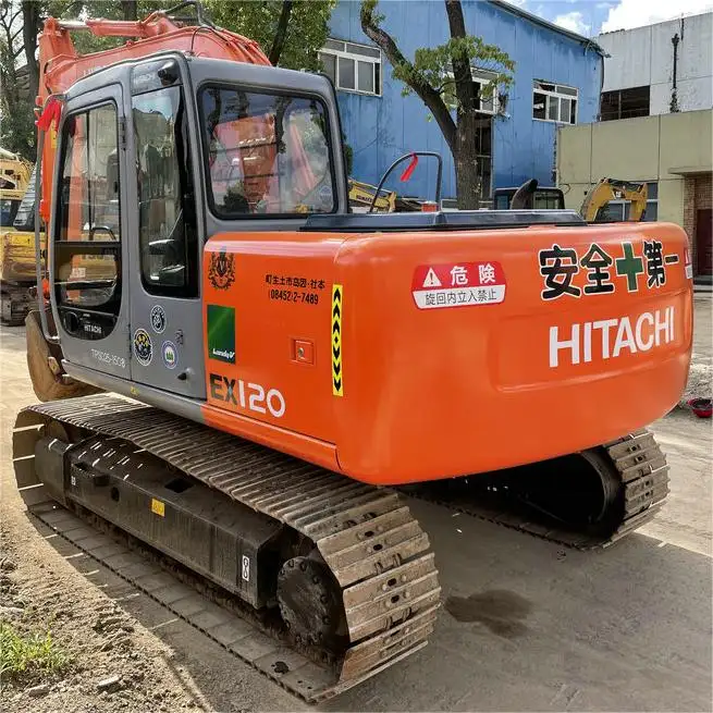 Hitachi high quality digger EX120-5 japan made 12 ton machine Hitachi excavator for sale