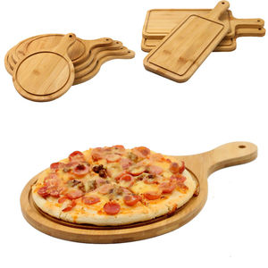 Tùy Chỉnh Kích Thước Keo Gỗ Và Tre Cắt Hội Đồng Quản Trị Vòng Mô Hình Pho Mát Hội Đồng Quản Trị Và Bánh <span class=keywords><strong>Pizza</strong></span> Thớt Hội Đồng Quản Trị Với Xử Lý Cho Thịt - Product Image 1