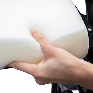 Coussin de siège pour chaises de bureau, fauteuils roulants, scooters, chaises de <span class=keywords><strong>cuisine</strong></span>, sièges de voiture, 100% polyester, mousse à mémoire de forme, amovible et lavable - Product Image 2