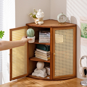 Estantería de almacenamiento para el hogar, armario de almacenamiento en ángulo recto, estantería infantil de suelo, estantería de pared simple para sala de estar o dormitorio - Product Image 2