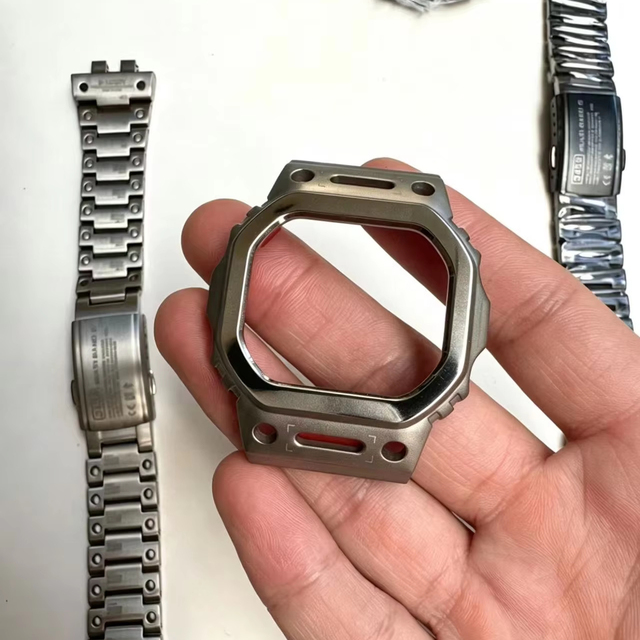 Watch Modification Accessories Metal Watch Case Mod Kit 316L Stainless Steel Luxury Modification Kit for GMW-B5000 GWM5610