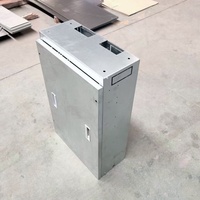 Boîtier électrique en acier galvanisé découpé au laser sur mesure, en tôle inoxydable, taille et couleur personnalisables, OEM ODM
