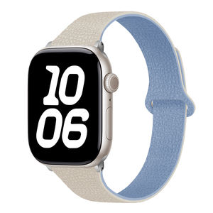 Bracelet en silicone pour <span class=keywords><strong>Apple</strong></span> <span class=keywords><strong>Watch</strong></span> Series 11/10/9/8/7, boucle en acier inoxydable, respirant et réglable, tailles 44-49 mm - Product Image 1
