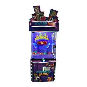 เครื่องแลกตั๋วพลาสติกแบบหมุนได้ รุ่น Reward Rush |   เครื่องเล่นเกมอาร์เคด 300W 220V สำหรับห้างสรรพสินค้าและสวนสนุก - Product Image 1
