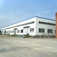 Nave de Almacenamiento de Estructura de Acero de Alta Calidad, Hangar de Construcción Rápida, Almacén Prefabricado con Estructura Metálica