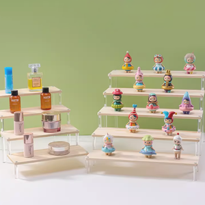 Rak Pajangan Selimut Bertingkat dari Kayu Akrilik Modern, Grosir Promosi, Dapat Disesuaikan - Product Image 6