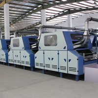 Machine à carder le cachemire entièrement automatique à pression négative Yuanquan pour l'élimination des poils grossiers