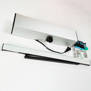 Kit d'ouverture et de fermeture automatique de <span class=keywords><strong>portail</strong></span> battant en alliage d'aluminium avec capteur électrique et télécommande - Product Image 1