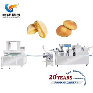 เครื่องทำเค้กทุเรียนแบบอัตโนมัติสายการผลิตเค้กไหมขัดเนื้ออุปกรณ์เบเกอรี่ - Product Image 1