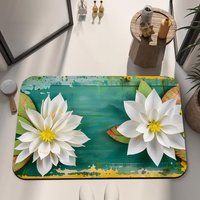 Tapis de bain en terre de diatomées antidérapant, doux et super absorbant, tapis de bain en diatomite, barrière anti-saleté, séchage rapide, porte ou cuisine