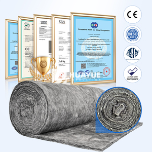 Israël vente chaude prix d'usine HVAC conduit Wrap fibre <span class=keywords><strong>de</strong></span> <span class=keywords><strong>verre</strong></span> isolation thermique 32kg/m3 <span class=keywords><strong>30mm</strong></span> climatisation noir <span class=keywords><strong>laine</strong></span> <span class=keywords><strong>de</strong></span> <span class=keywords><strong>verre</strong></span> rouleaux - Product Image 4