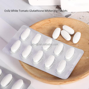 Tabletas de Glutatión de Tomate Blanco de Marca Privada OEM/ODM, Suplemento de Glutatión Efectivo para Aclarar la Piel para Mujeres - Product Image 3