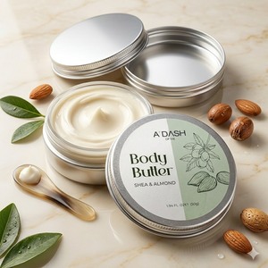 Crema Corporal ADASH con Manteca de Karité, Aceite de Almendras y Aceite de Oliva, Humectante de 50g para Piel Seca, Nutritiva, con Brillo Natural - Product Image 3