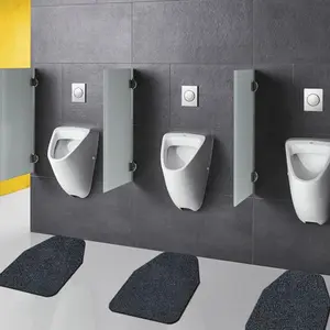 Rutsch feste Urinal-Fußmatten Wasser aufnahme Gewerbliches Badezimmer Absorbieren Sie Urinal-Pads für die Toilette von Männern