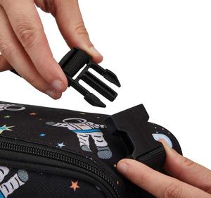 Borsa termica portatile di grande capacità, borsa portaoggetti, borsa termica per il pranzo con stampa sublimatica, borsa termica per il pranzo scolastico riutilizzabile con disegni di cartoni animati per bambini. - Product Image 2