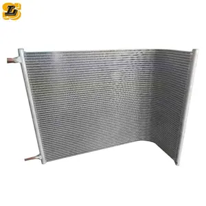 aluminum condenser heat exchanger for heat pump