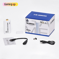 Gamegaga M15 HD Game Stick 4K L con 20000 Juegos Retro Integrados, Joystick Doble para PS1/SNES