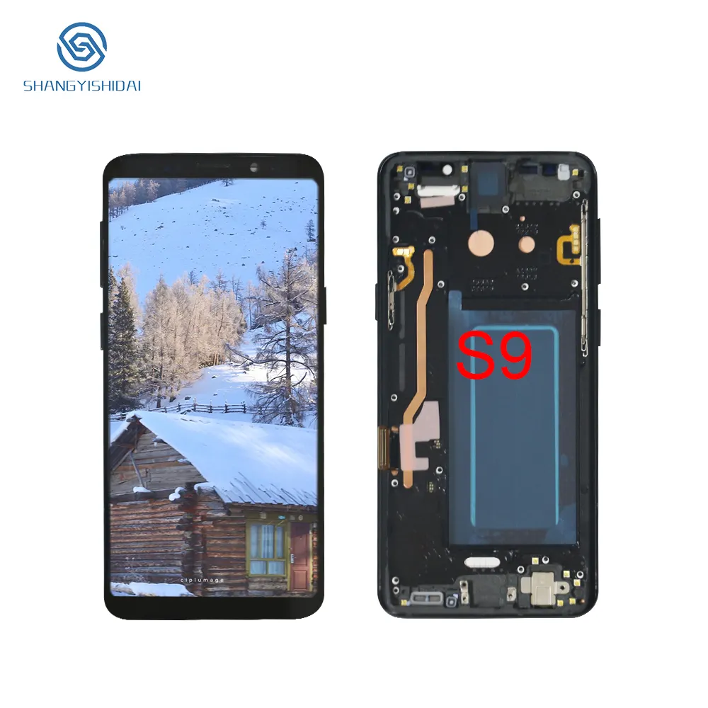 manufacturer for Samsung display, mobile lcd screen for Samsung Galaxy S9 Plus digitizer assembly touch phone lcds