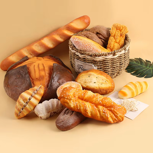 Pain simulé en PU artificiel <span class=keywords><strong>JO</strong></span>, rempli <span class=keywords><strong>de</strong></span> miettes, moelleux, à récupération lente, desserts alimentaires, modè<span class=keywords><strong>les</strong></span> <span class=keywords><strong>de</strong></span> pain aux fruits, toast, baguette - Product Image 2