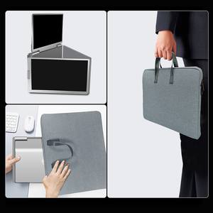 Nouveau modèle 2025 Fopo Écran externe <span class=keywords><strong>4</strong></span> LCD Moniteur <span class=keywords><strong>portable</strong></span> pliable avec pilote 1 câble Écran LCD FHD 15,6 pouces - Product Image 5