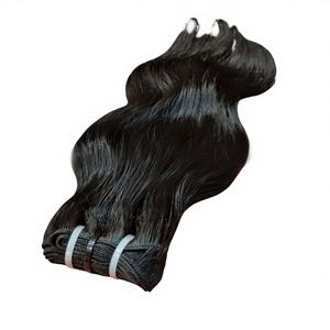 Extensions de cheveux naturels ondulés de grade 10A, mèches vierges humaines alignées en vrac, boucles italiennes, raides crépus, ondulations profondes lâches - Product Image 1