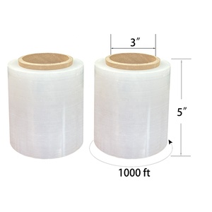 Commercial Plastic Film Supplies 5 Inch Casting PE Transparent Moisture Proof Soft Packaging <strong>Wrap</strong> <strong>Pallet</strong> Stretch <strong>Wrap</strong> - Product Image 1